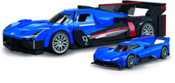 CADILLAC À CONSTRUIRE/MASERATI À CONSTRUIRE