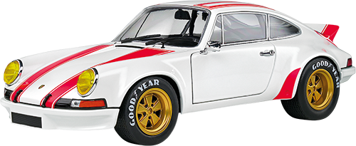 VOITURE DE COLLECTION 1/18 PORSCHE 911 RSR WHITE 1973