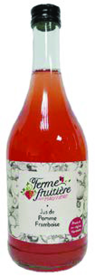 PUR JUS DE POMME FRAMBOISES