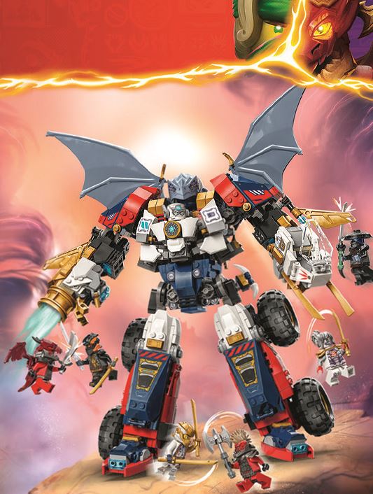 ROBOT ULTRA COMBO DE ZANE 4-EN-1