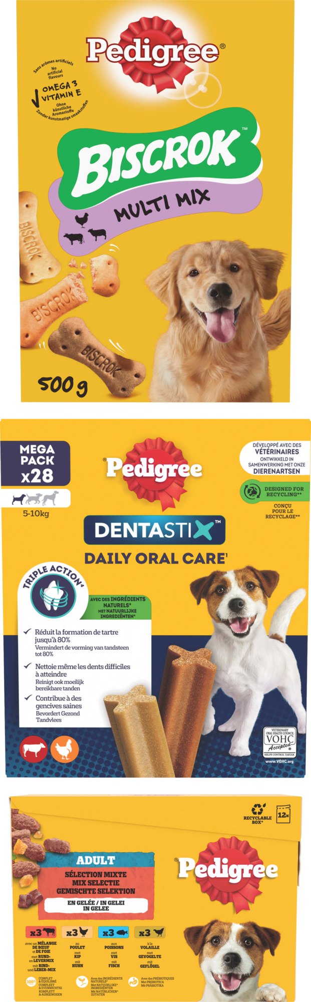 SUR LES PRODUITS PRÉSENTS EN MAGASIN DE LA GAMME "PEDIGREE"