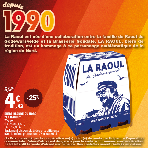 BIÈRE BLONDE DU NORD