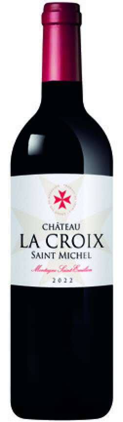 AOP(1) MONTAGNE SAINT-ÉMILION CHÂTEAU LA CROIX SAINT MICHEL 2022