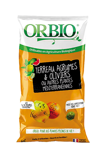 TERREAU AGRUMES & OLIVIERS OU AUTRES PLANTES MÉDITERRANÉENNES