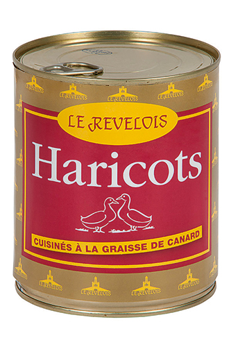HARICOTS CUISINÉS À LA GRAISSE DE CANARD