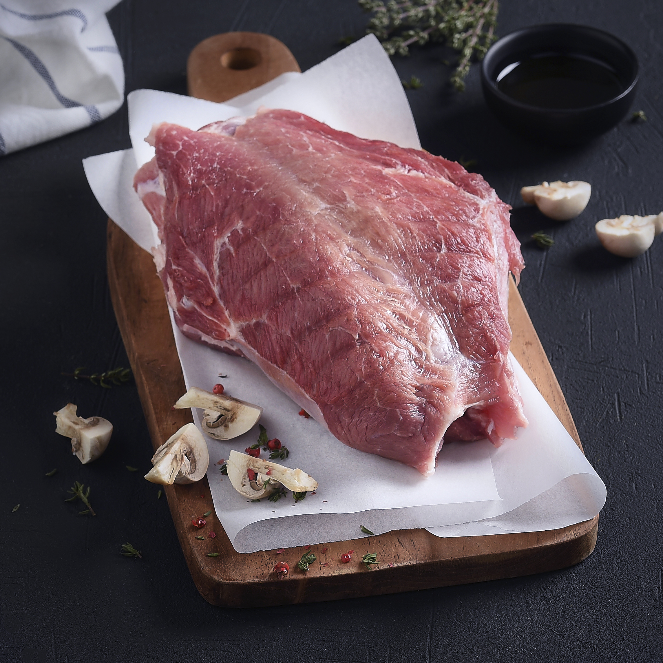 PORC : ÉPAULE SANS OS