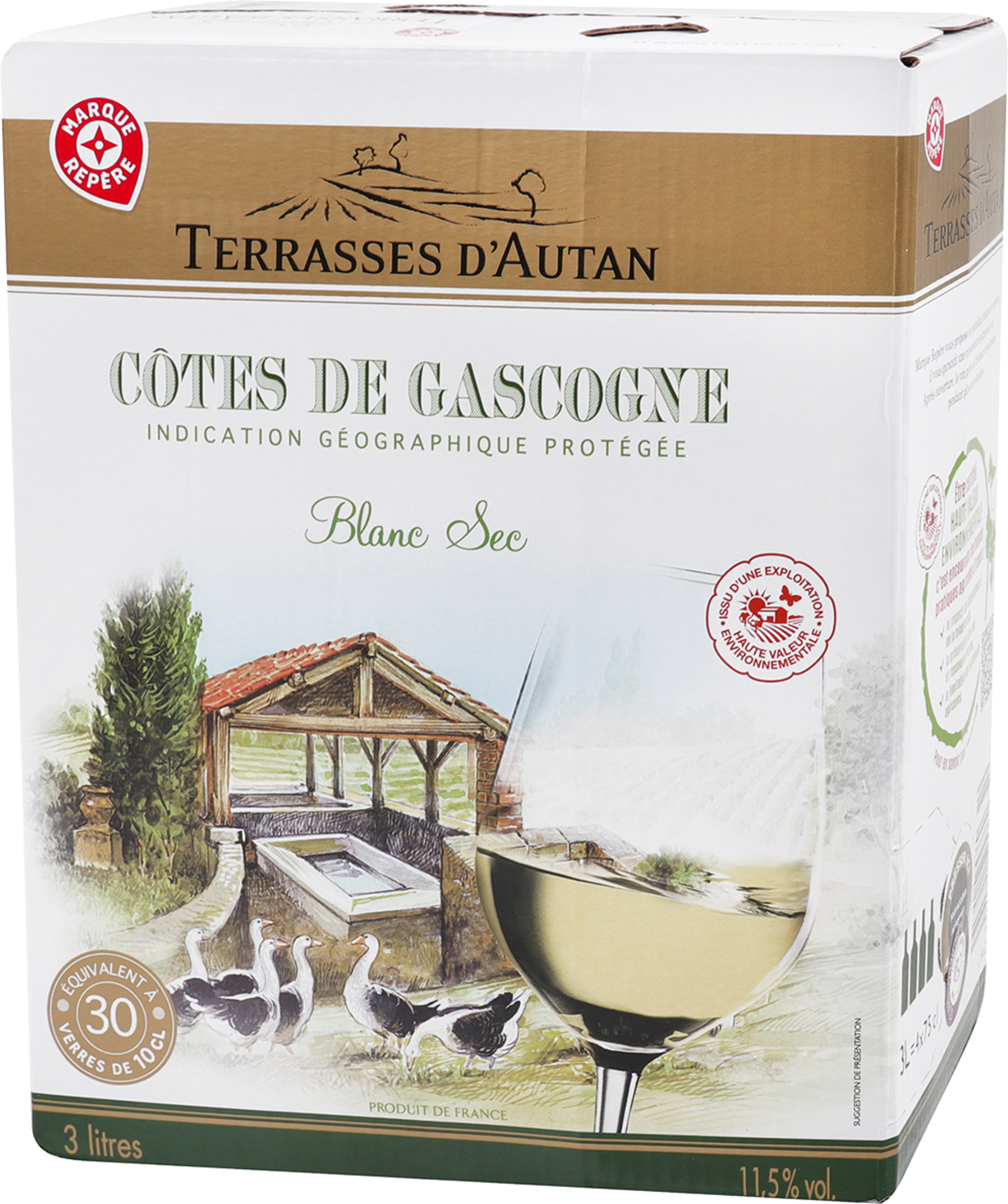 IGP CÔTES DE GASCOGNE BLANC SEC