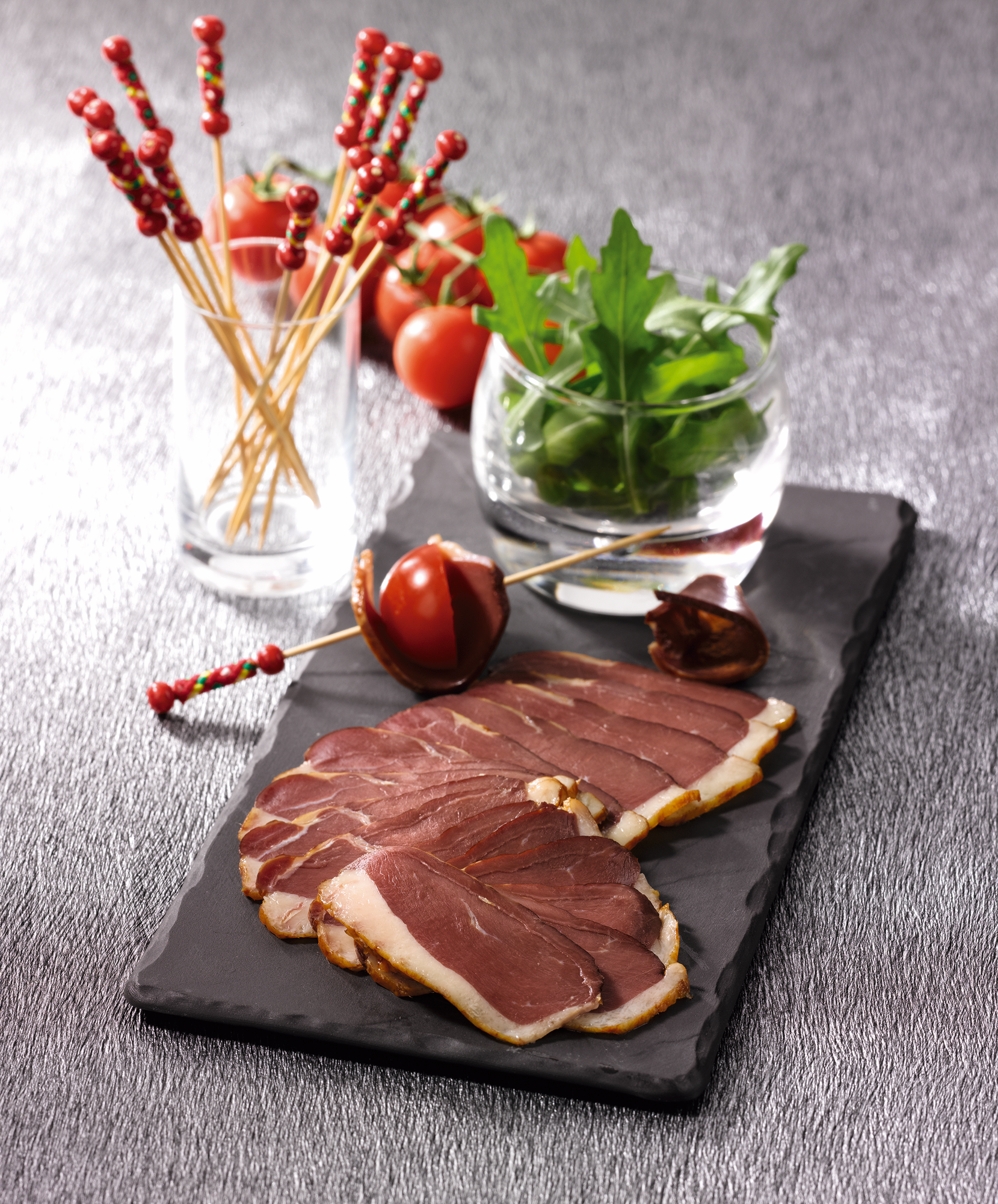 Lot de 2 magrets de canard du sud-ouest fumés tranchés