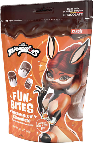 FUN BITES MARSHMALLOW CHOCOLAT MIRACULOUS
