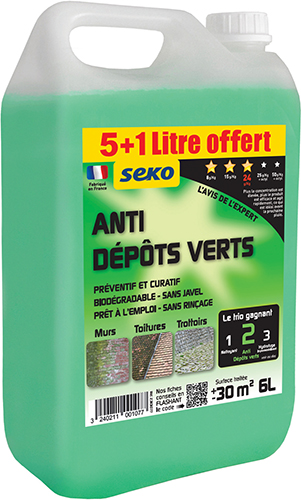 ANTI DÉPÔTS VERTS
