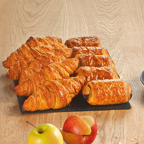 4 CROISSANTS + 4 PAINS AU CHOCOLAT