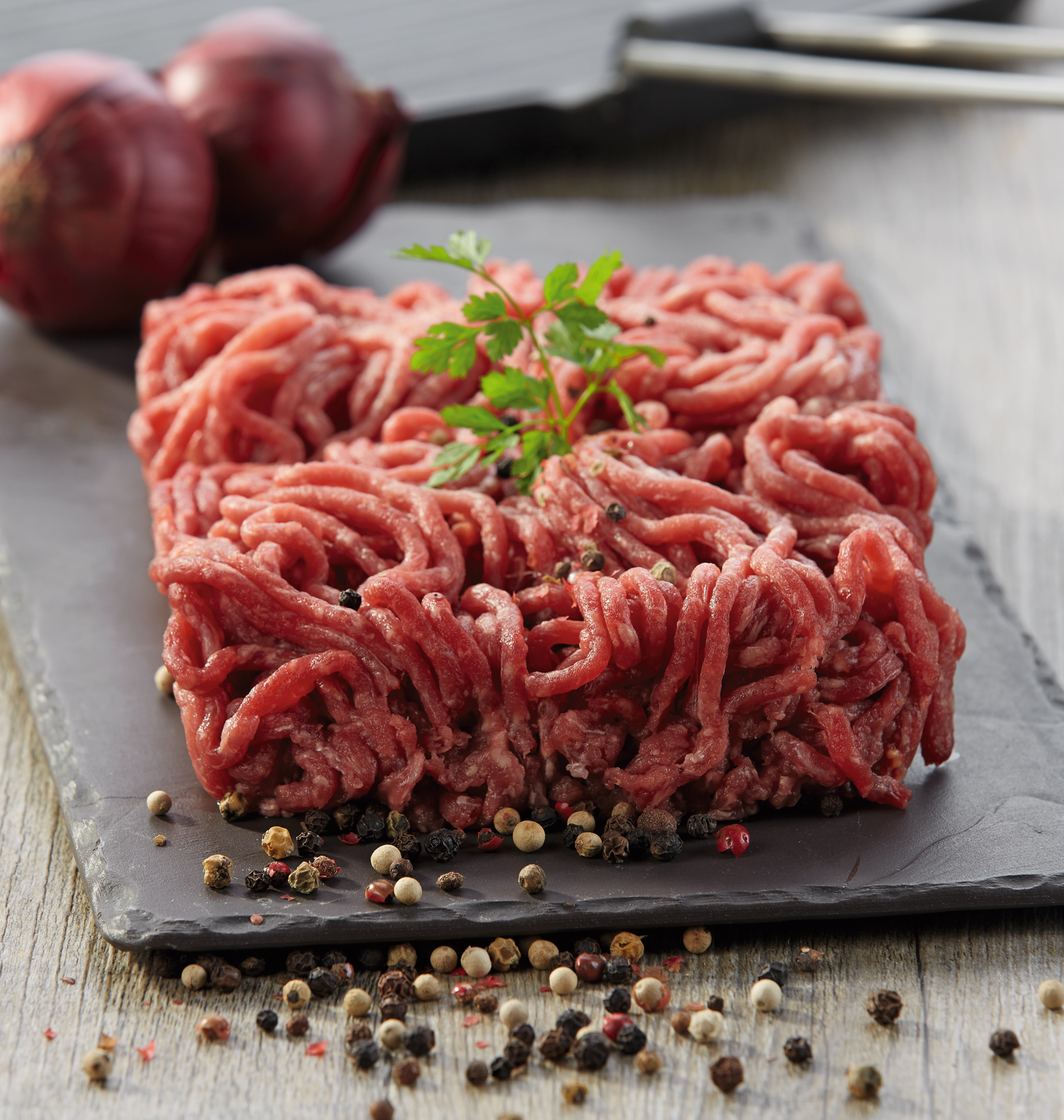 Viande hachée 100% pur bœuf 5% Mat. Gr.