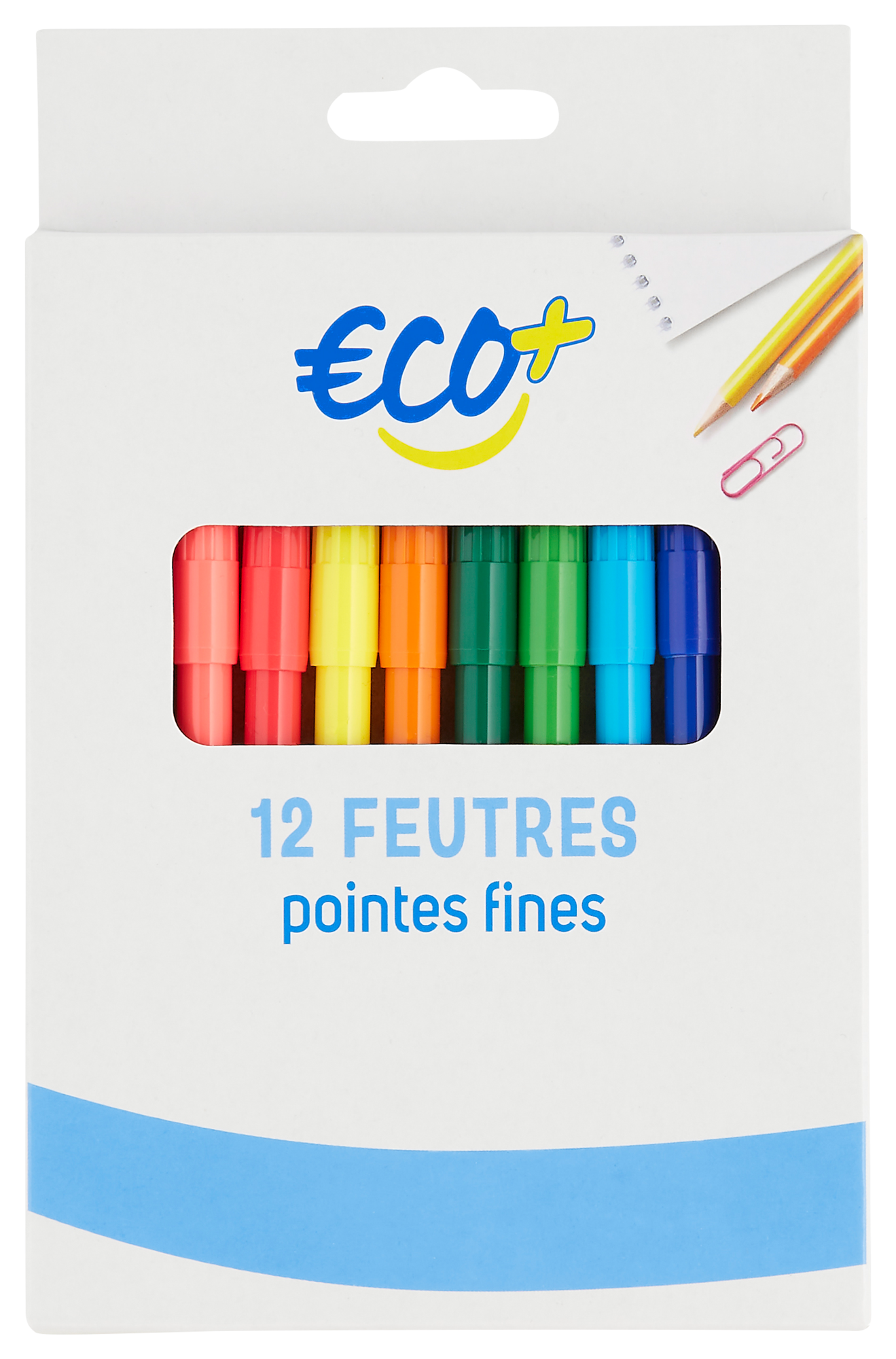 12 FEUTRES DE COLORIAGE 