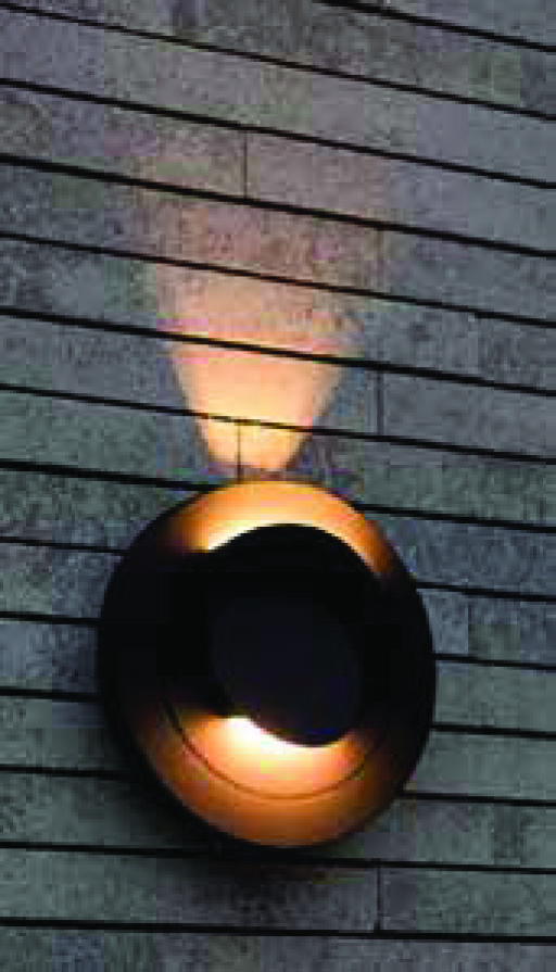 APPLIQUE EXTÉRIEURE LED INTÉGRÉE