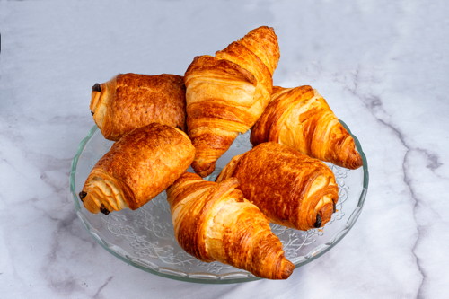LOT 3 CROISSANTS + 3 PAINS AU CHOCOLAT