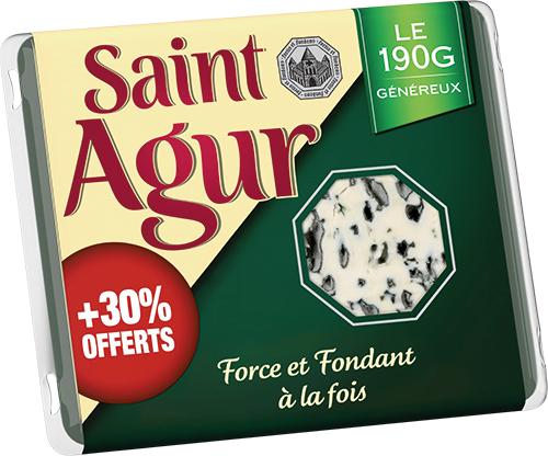 FROMAGE À PÂTE PERSILLÉE 33% DE MAT.GR.