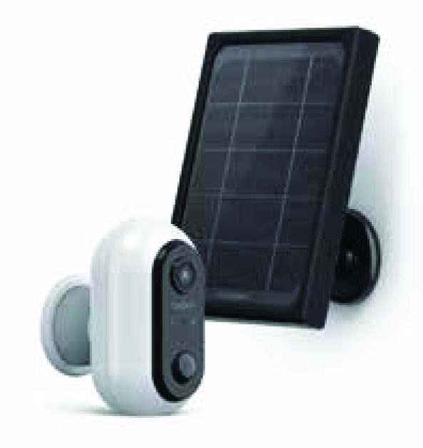 CAMÉRA SOLAIRE EXTÉRIEURE