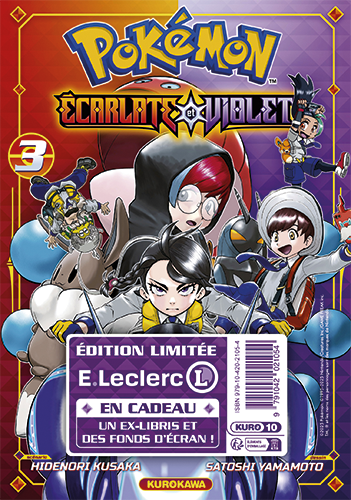 POKÉMON ÉCARLATE ET VIOLET TOME 3