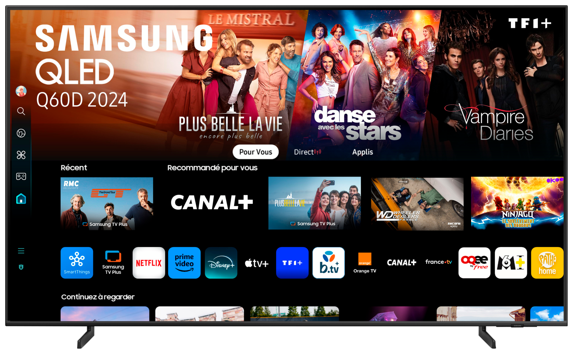 TV QLED 55Q60D 55" (pouces) 140 cm