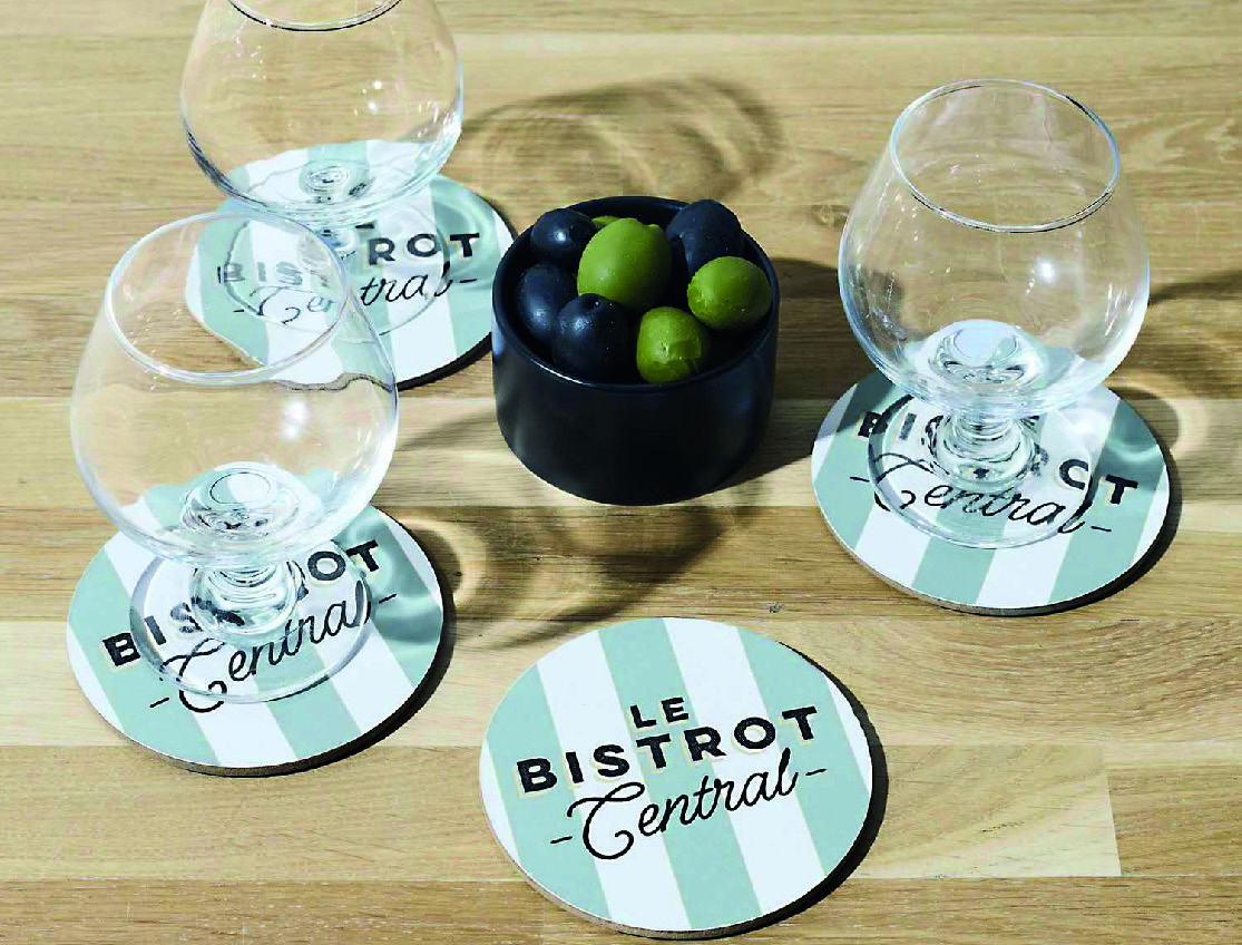 DESSOUS DE VERRE BISTROT 