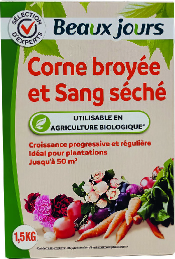 CORNE BROYÉE ET SANG SÉCHÉ UAB 1.5 KG