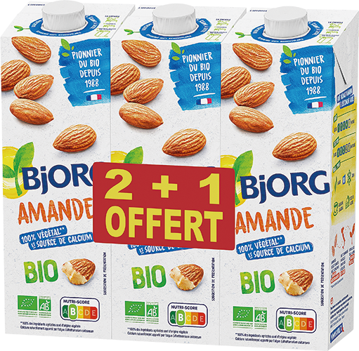 BOISSON VÉGÉTALE AMANDE BIO