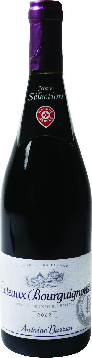 AOP(1) COTEAUX BOURGUIGNON ANTOINE BARRIER