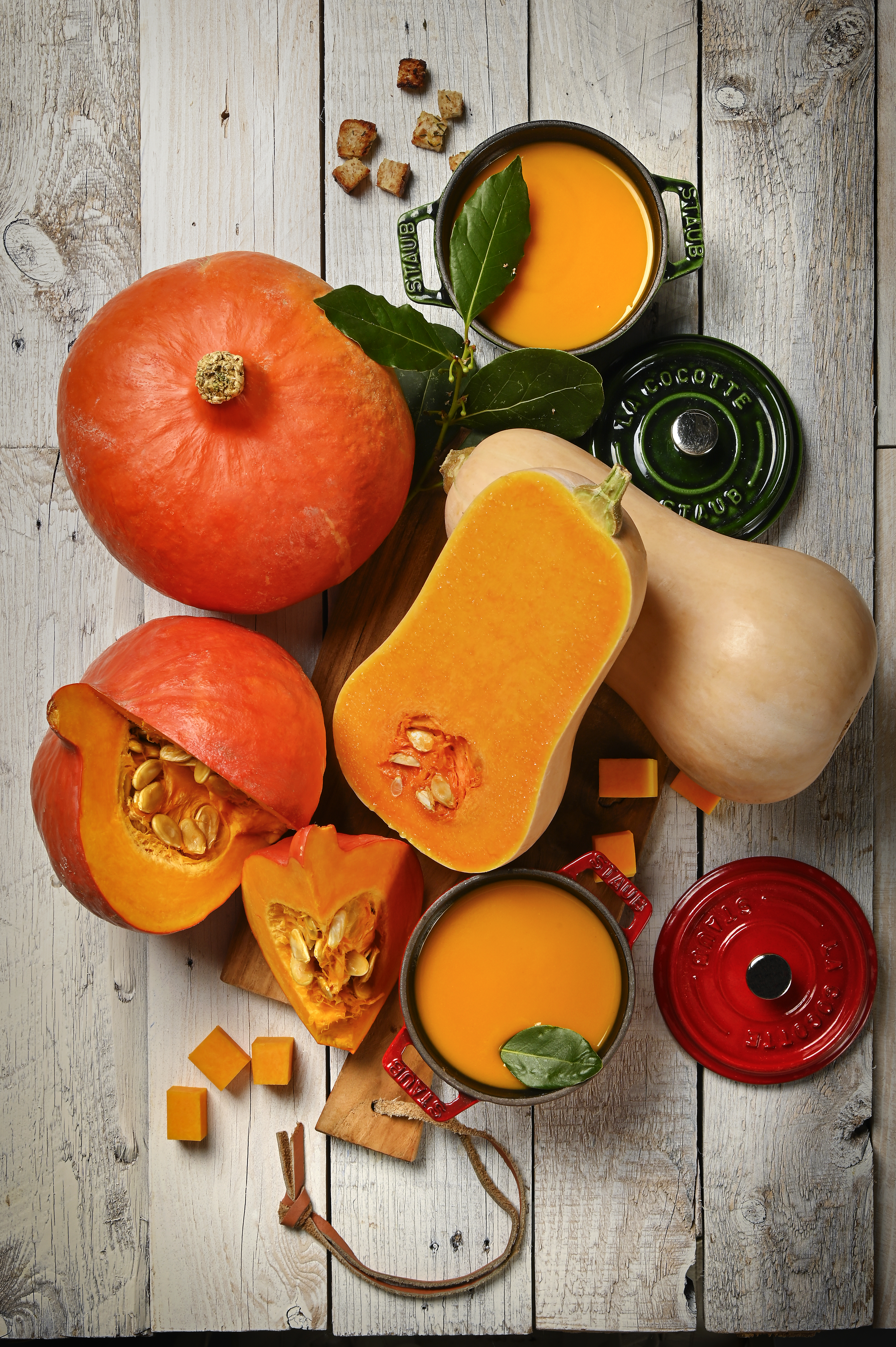 COURGE BUTTERNUT OU POTIMARRON