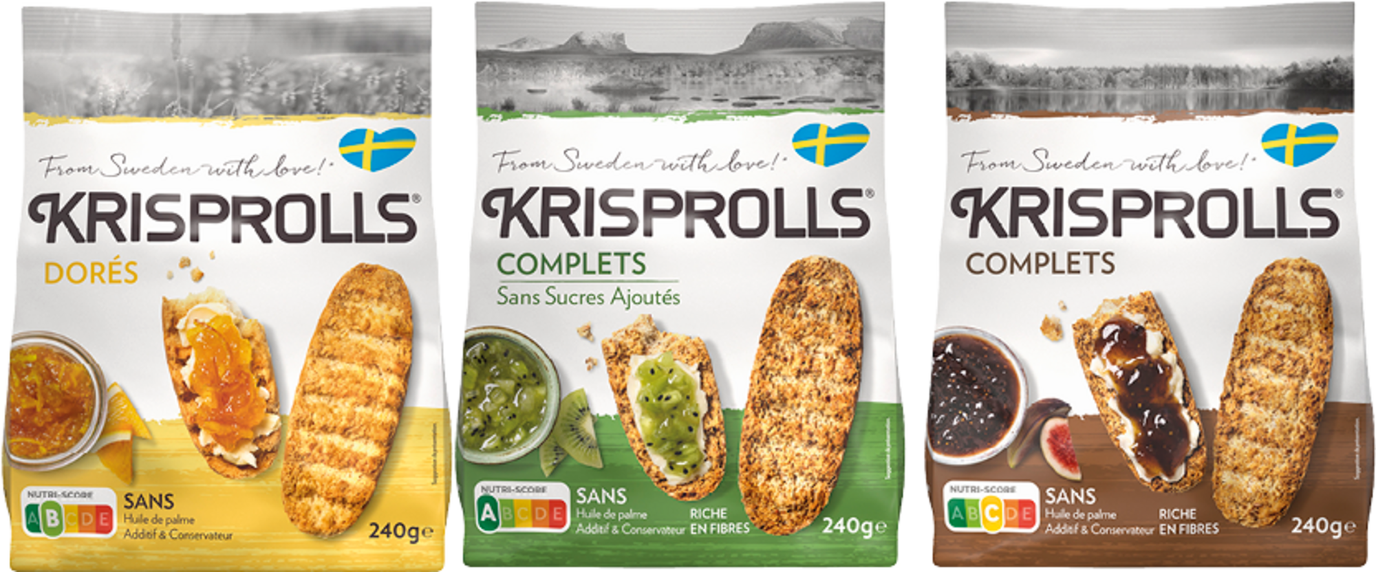 SUR LES PRODUITS PRÉSENTS EN MAGASIN DE LA GAMME "KRISPROLLS"