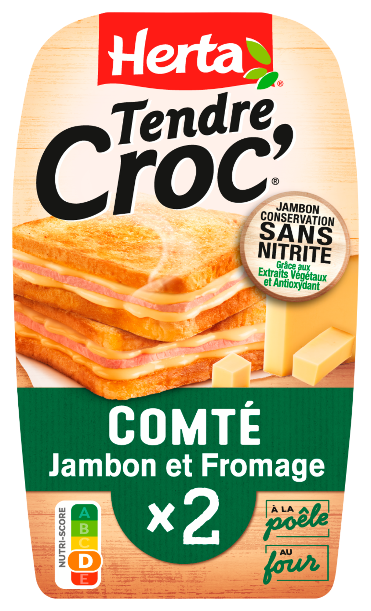 Tendre Croc' Comté & Jambon