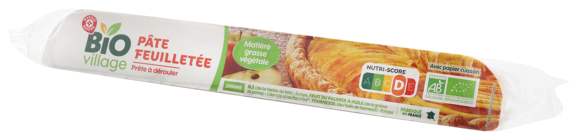 PÂTE À DÉROULER BIO