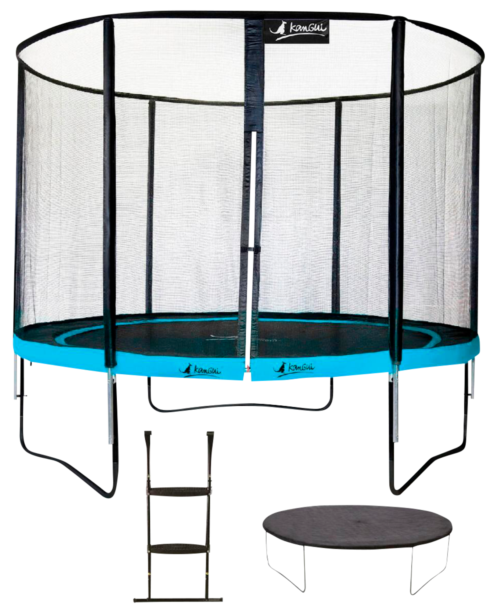 TRAMPOLINE 300 CM + 2 ACCESSOIRES