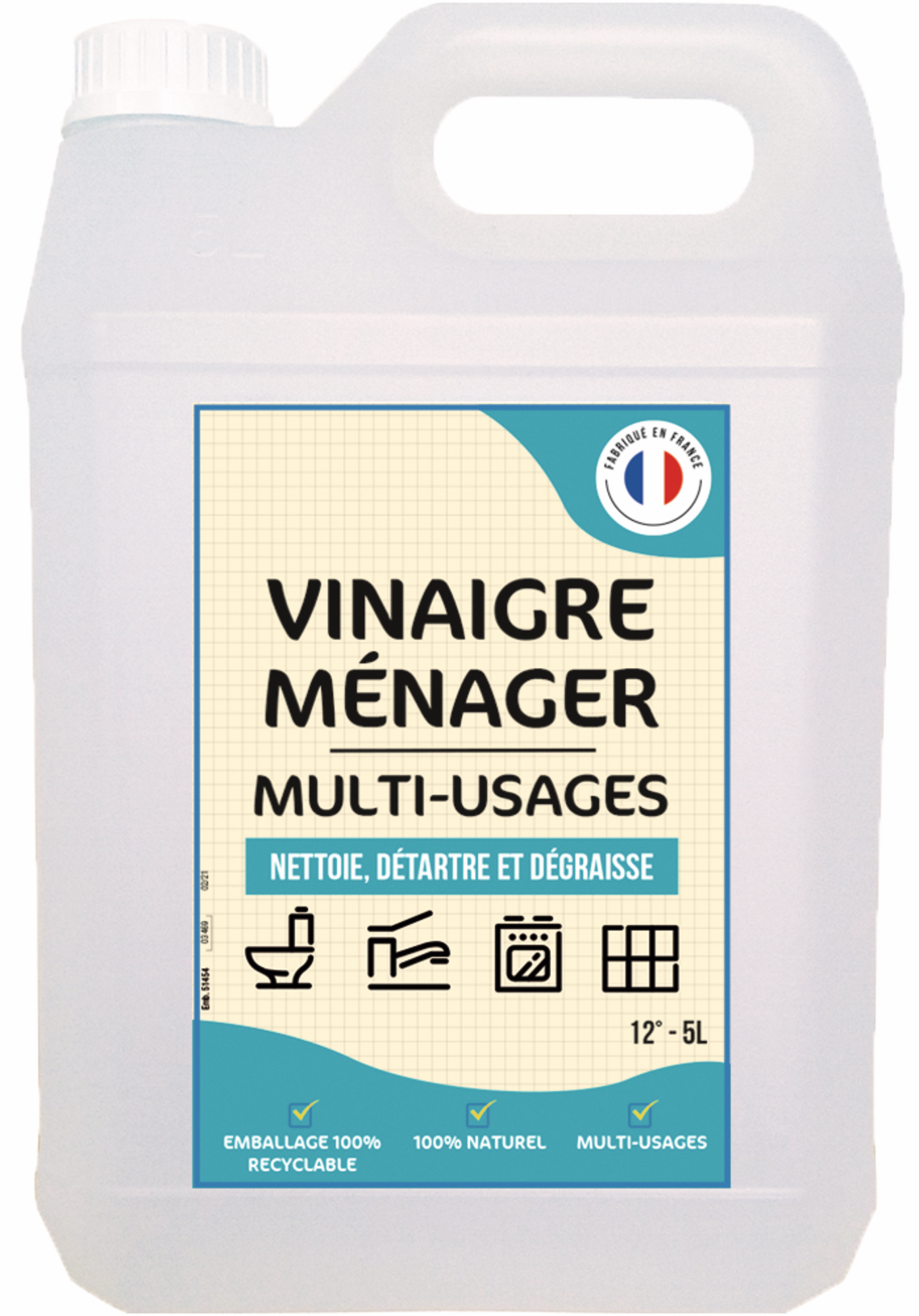 VINAIGRE MÉNAGER 12°