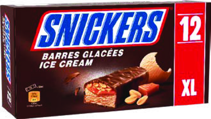 BARRES GLACÉES SNICKERS