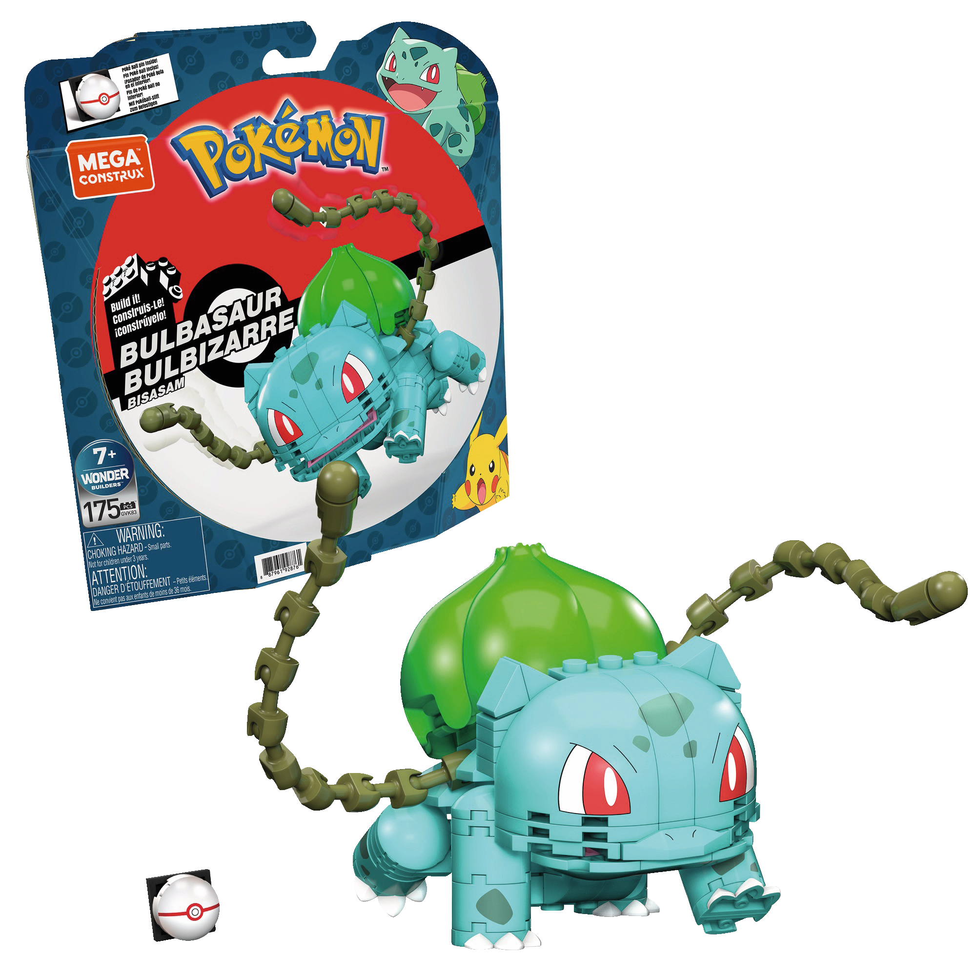 1. PIKACHU à CONSTRUIRE
                                2. BULBIZARRE à CONSTRUIRE