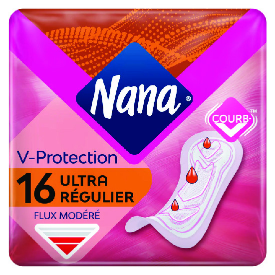 SERVIETTE HYGIÉNIQUE ULTRA RÉGULIER