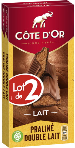 TABLETTES DE CHOCOLAT FOURRÉES