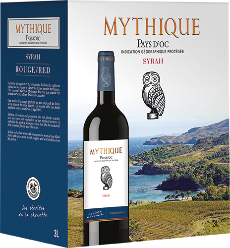 IGP PAYS D'OC VIN ROUGE SYRAH