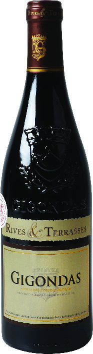 A.O.P(1) GIGONDAS(2) RIVES & TERRASSES