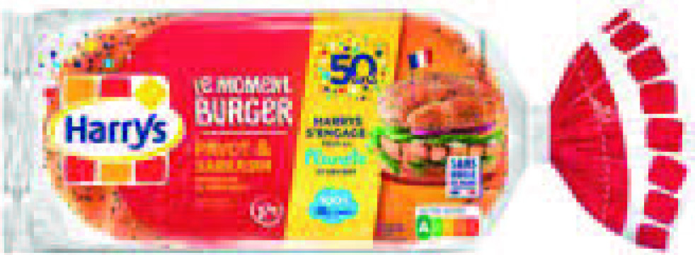 4 PAINS BURGER PAVOT ET SARRASIN 