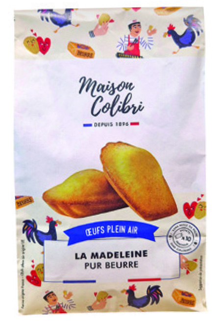MADELEINES PUR BEURRE MAISON COLIBRI