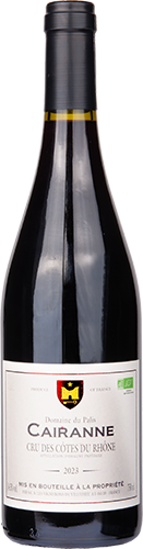 AOP CAIRANNE BIO
DOMAINE DU PALIS 
SÉLECTION DENIS ROUMÉAS 
2023