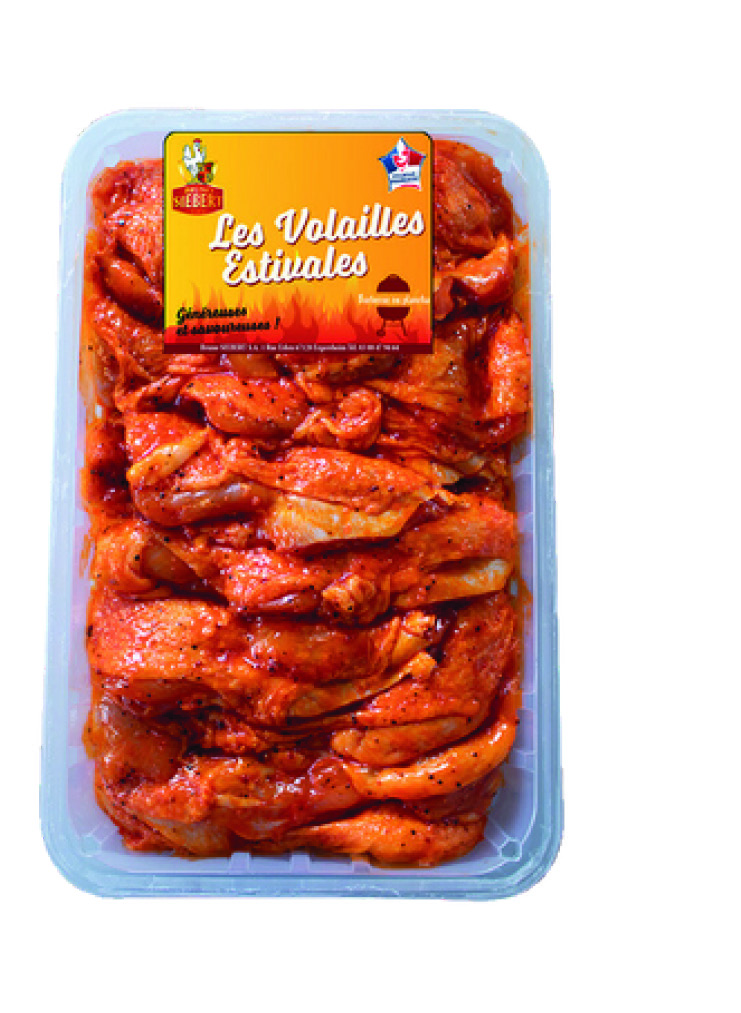 CUISSE DE POULET SANS OS AU PAPRIKA GRAND EST