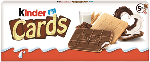 BISCUITS CARDS LAIT ET CACAO