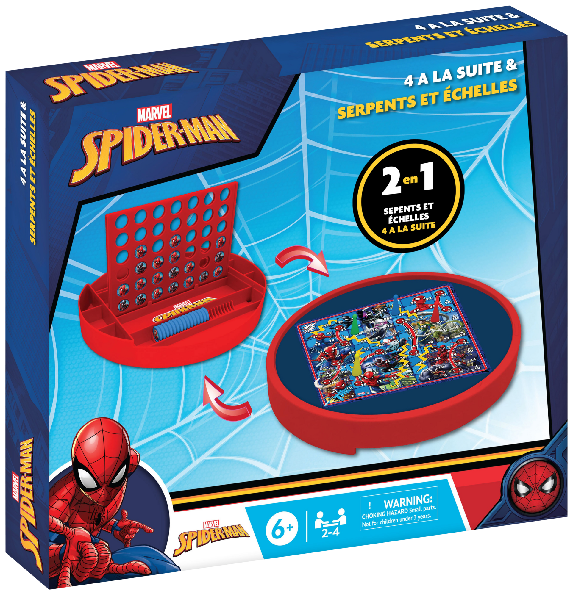 COFFRET 2 JEUX EN 1 SPIDER-MAN