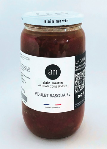 POULET BASQUAISE AU PIMENT BASQUE