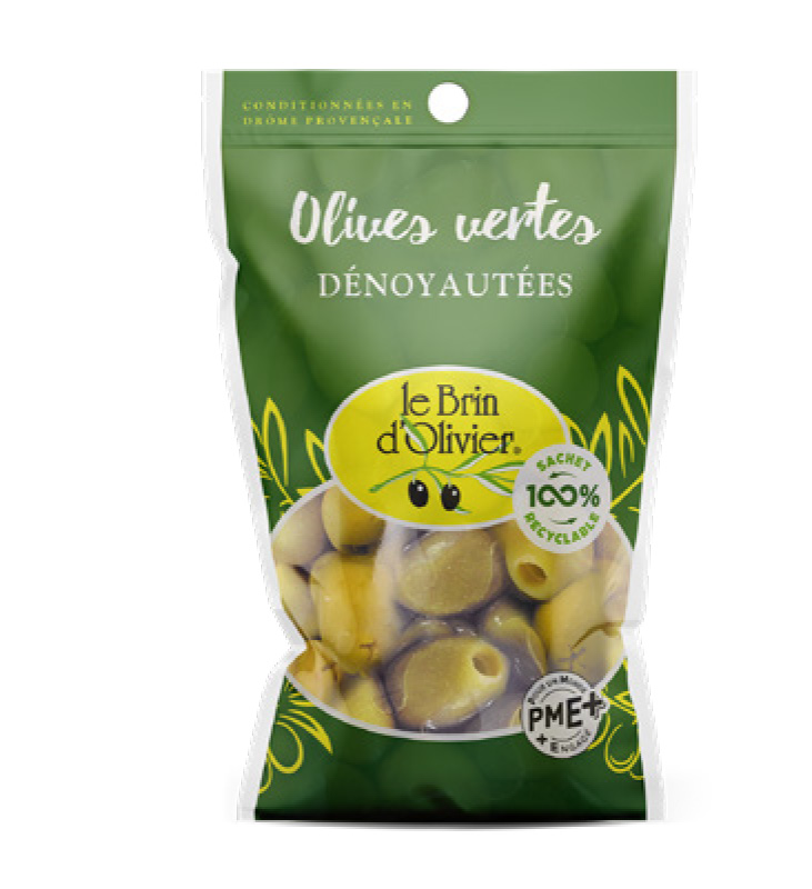 OLIVES VERTES DÉNOYAUTÉES
