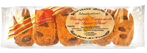 VÉRITABLES CROQUANTS DE SAINT-PAUL AUX AMANDES ENTIÈRES