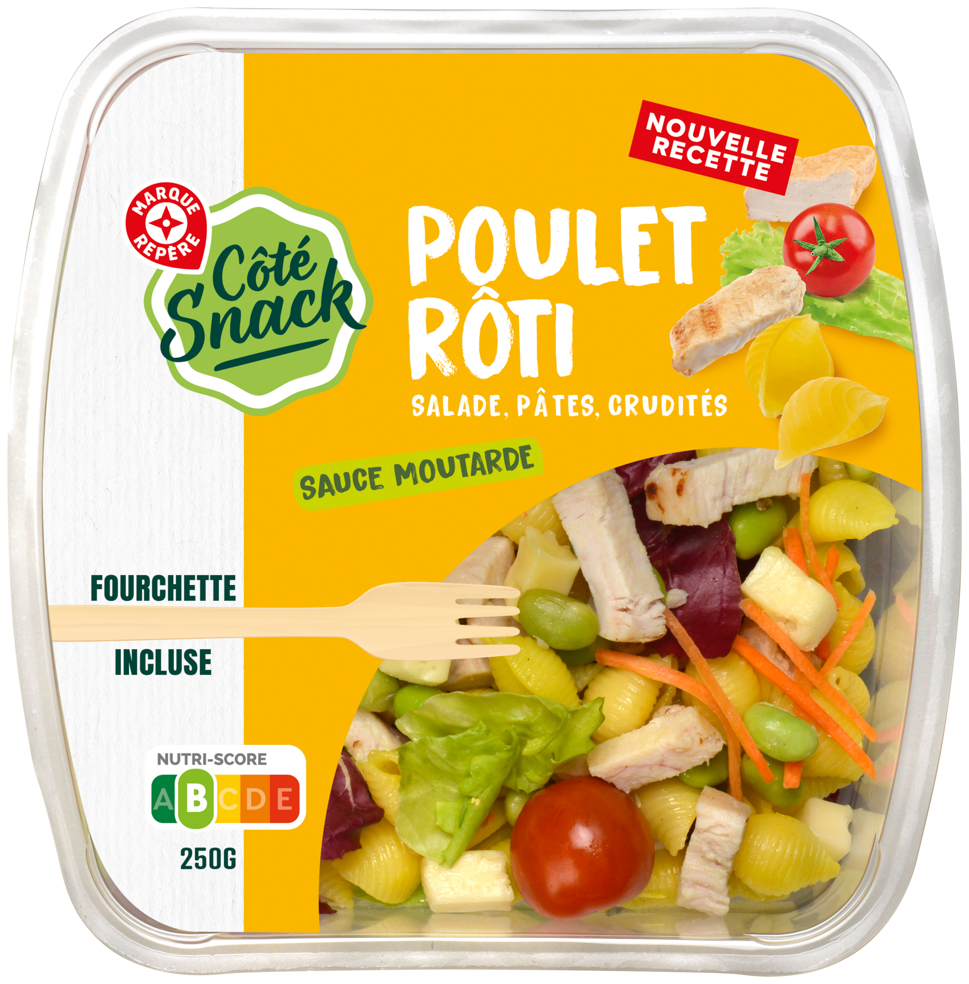 SALADE POULET RÔTI