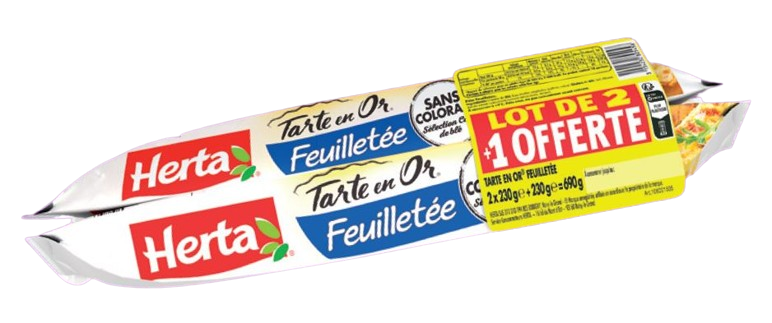 TARTE EN OR PÂTE FEUILLETÉE